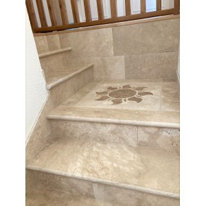 ELEMENT POUR HABILLAGE D'ESCALIER - 120 x 33 x 3cm