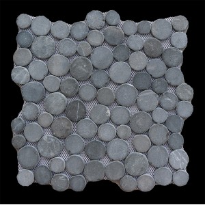 MOSAIQUE SUR FILET CRUZ Gris - 33 x 33 x 1cm