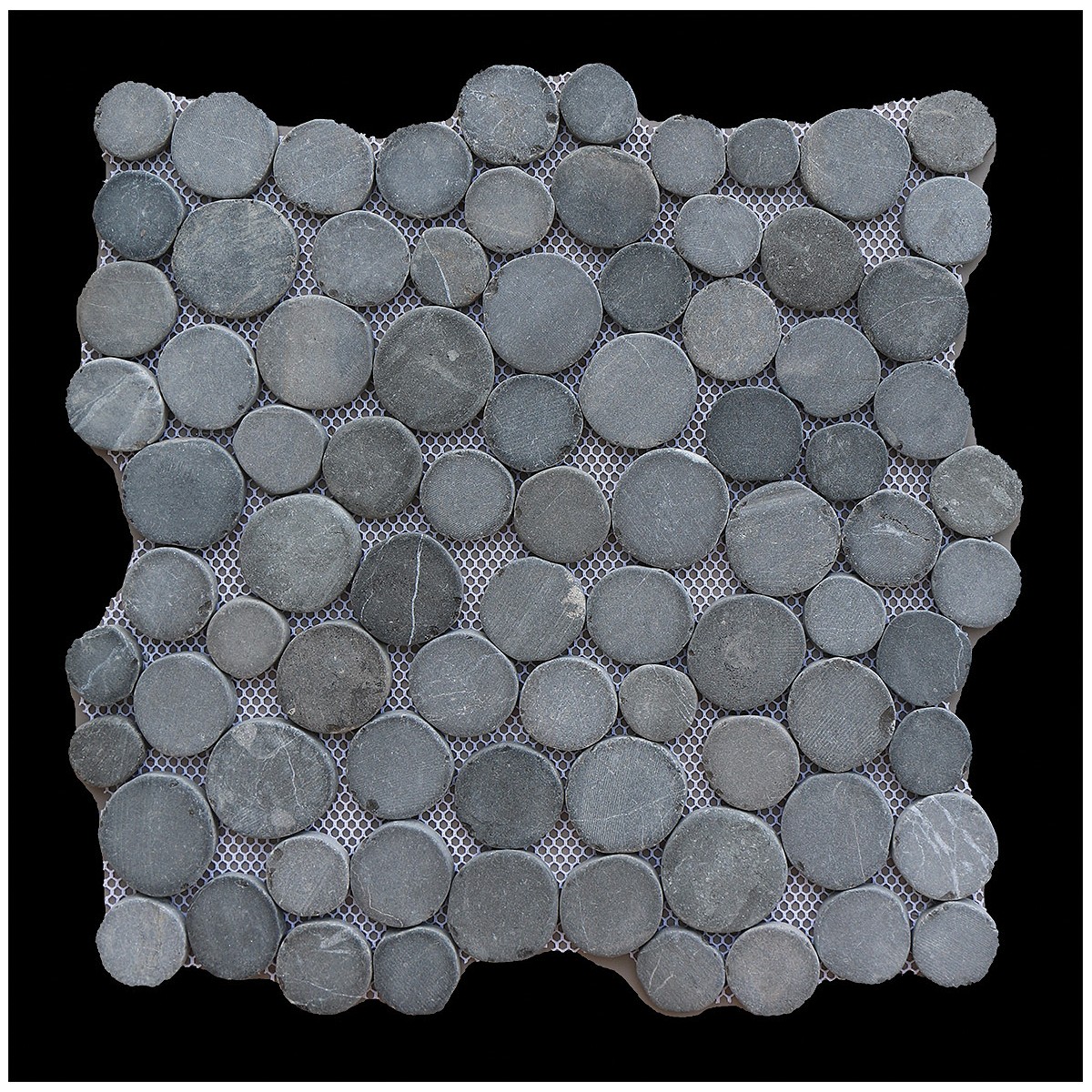 MOSAIQUE SUR FILET CRUZ Gris - 33 x 33 x 1cm