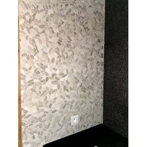 MOSAIQUE SUR FILET BUFFALO Beige & Gris - 30 x 30 x 1cm