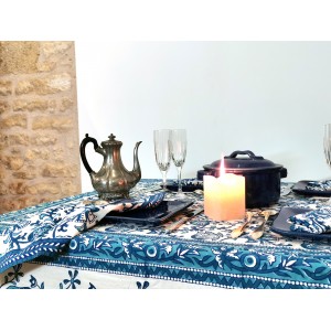 ENSEMBLE NAPPE + 6 SERVIETTES