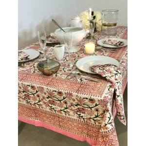 ENSEMBLE NAPPE + 6 SERVIETTES