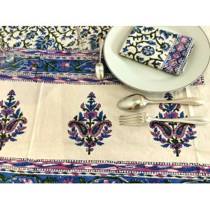 ENSEMBLE NAPPE + 6 SERVIETTES