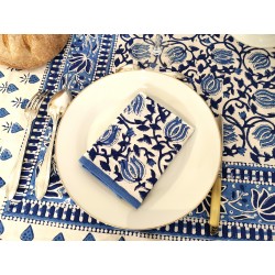 ENSEMBLE NAPPE + 6 SERVIETTES