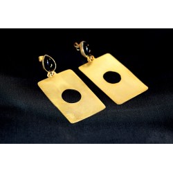Boucles d'Oreilles en Laiton