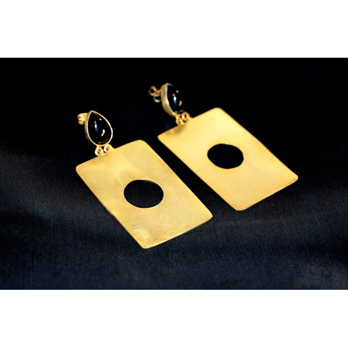Boucles d'Oreilles en Laiton