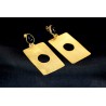 Boucles d'Oreilles en Laiton