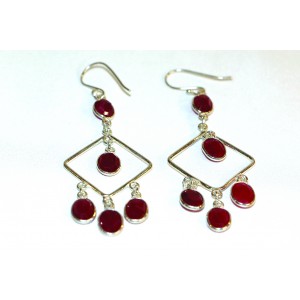 Boucles d'Oreilles Argent Sterling 925