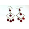 Boucles d'Oreilles Argent Sterling 925
