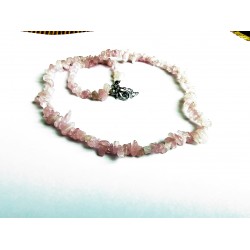 Collier Quartz Rose