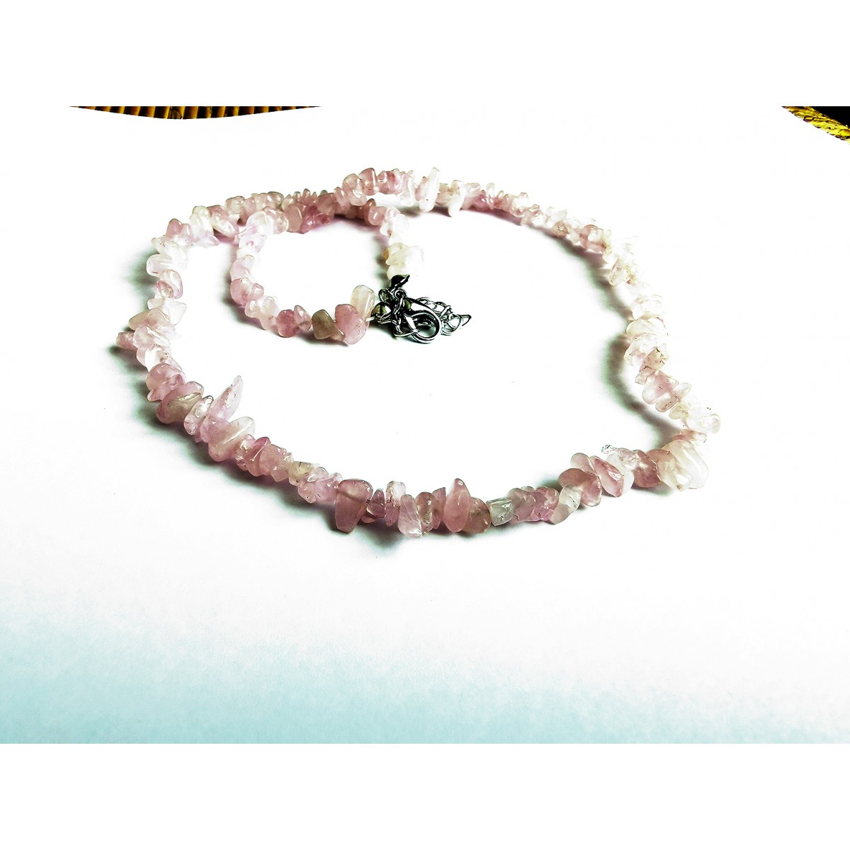 Collier Quartz Rose