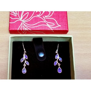 Boucles d'Oreilles Argent Sterling 925