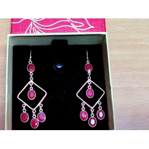 Boucles d'Oreilles Argent Sterling 925