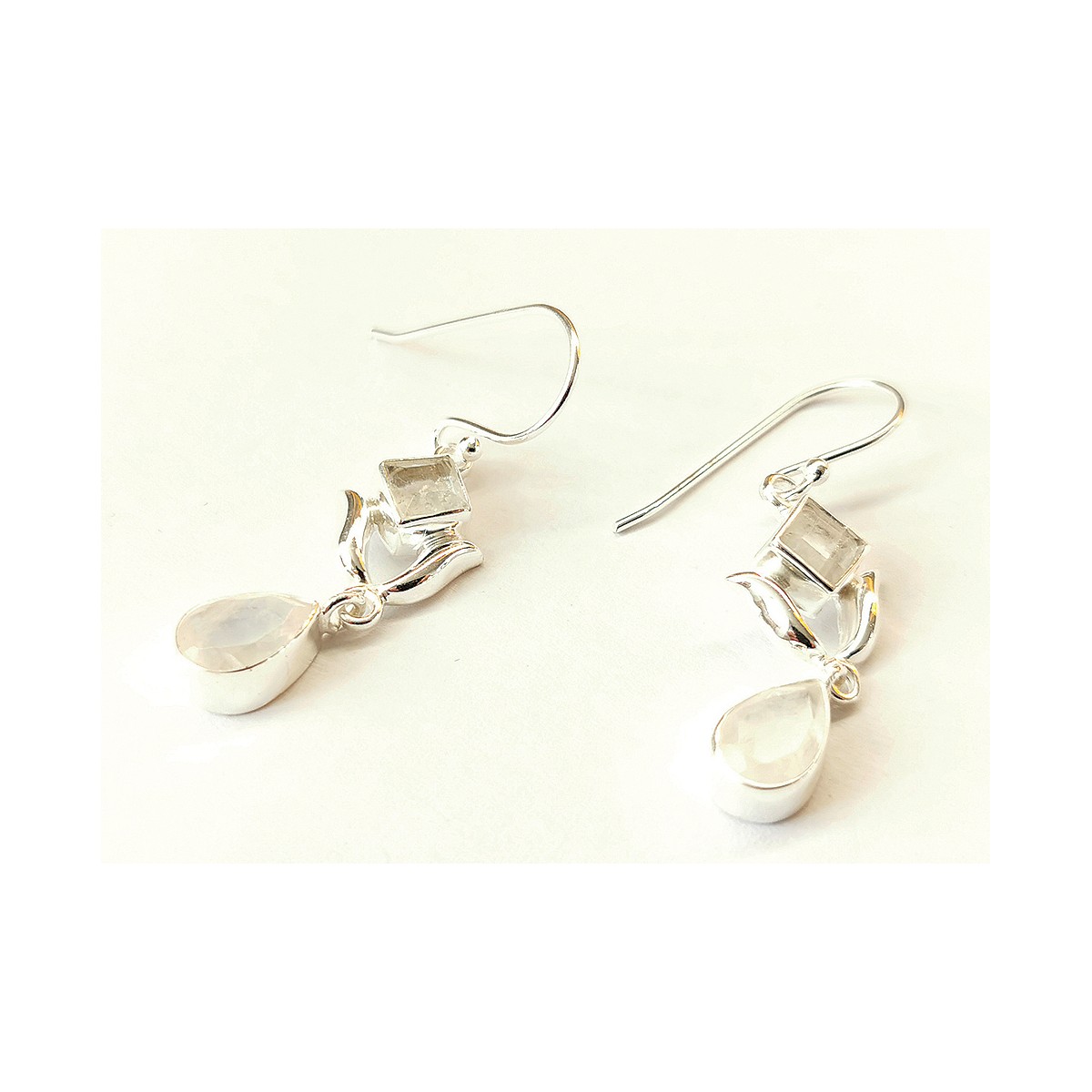 Boucles d'Oreilles Argent Sterling 925