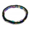 Bracelet Hématite Arc-en-Ciel